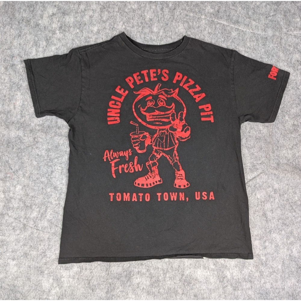 Uncle Pete | Fortnite | Black | Boys | Pizza Pit Graphic Tee | XL - Picture 3 of 8